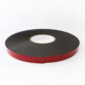 SKmax DOUBLE SIDED PE FOAM TAPE    3/4"X18YD, BLACK MOUNTING TAPE, 2mm THICKNESS