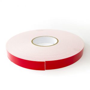 SKmax DOUBLE SIDED PE FOAM TAPE    1"X18YD, WHITE MOUNTING TAPE, 2mm THICKNESS
