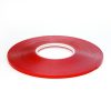 SKmax SUPER-X HEAVY DUTY DOUBLE SIDED ACRYL FOAM TAPE 1/4"X36YDS, CLEAR COLOR, 0.64mm THICKNESS