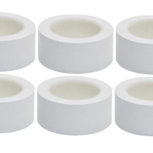 Alternative view of VINYL FLOOR SAFETY MARKING TAPE, 2" x 36 YDS, 6MIL, PVC, WHITE COLOR (6 Rolls)