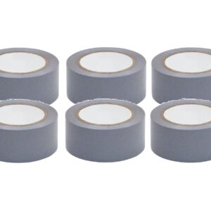 Alternative view of VINYL FLOOR SAFETY MARKING TAPE, 2" x 36 YDS, 6MIL, PVC, GRAY COLOR (6 Rolls)