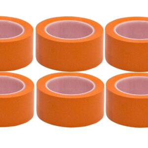 Alternative view of VINYL FLOOR SAFETY MARKING TAPE, 2" x 36 YDS, 6MIL, PVC, ORANGE COLOR (6 Rolls)