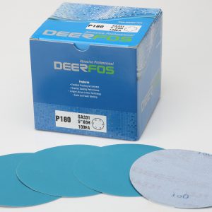 Alternative view of SAND PAPER, DEERFOS 6" DISC, STICKIT TYPE, GRIT   40, (50EA/CASE)