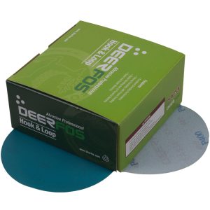 Alternative view of SAND PAPER, DEERFOS 6" DISC, VELCRO TYPE, GRIT   40, (50EA/CASE)