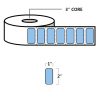 DIRECT THERMAL LABELS - 2" X 1", BLUE (PMS283)