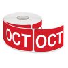 MONTHLY LABEL 2" X 3", 'OCT'