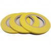 SKmax FINE LINE YELLOW MASKING TAPE 1/4" BY 60 YDS 3ROLLS
