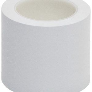 VINYL FLOOR SAFETY MARKING TAPE, 4" x 36 YDS, 6MIL, PVC, WHITE COLOR (2 Rolls)