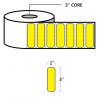 DIRECT THERMAL LABELS - 3" X 1", YELLOW (PMS101)