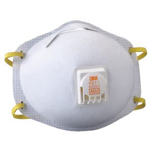 MASK, N95 FACE MASK w/VALVE