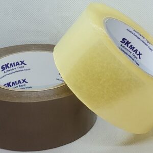 SKmax CARTON SEALING TAPE 2"X110yds, CLEAR (36ROLLS)