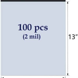 SKmax 2 MIL POLY MAILERS SHIPPING BAGS 10"x13" 100PCS/PACK
