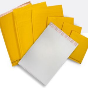 BUBBLE MAILERS, ECOLITE #0, 6.5"X10", (250PCS/CASE)
