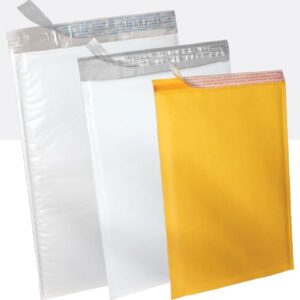POLY BUBBLE MAILERS, XPAK #4, 9.5"X14.5", (100PCS/CASE)
